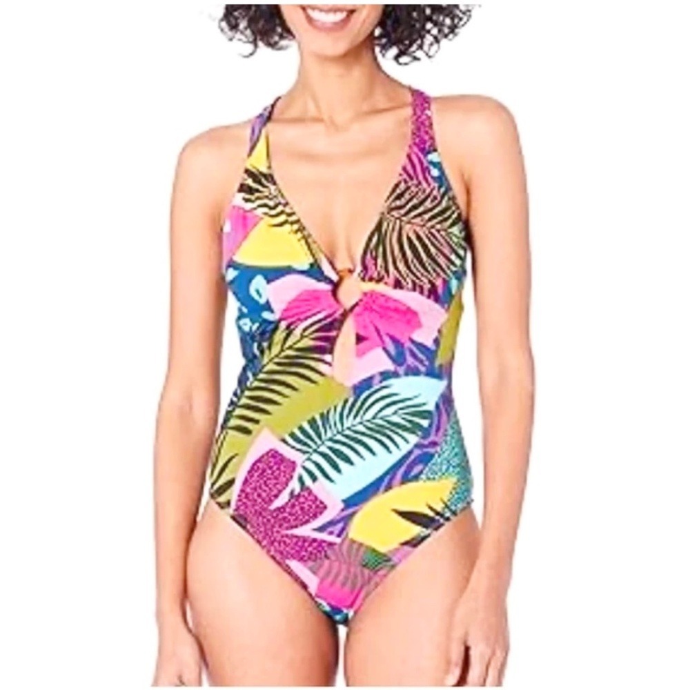 Let's Get Loud One-Piece Swimsuit by Blue Rod‎ Beattie
